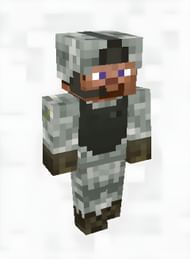 The Soldier Steve skin (Image via SkinsMC)